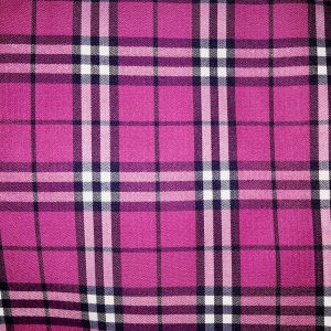 COLLIER MARTINGALE TARTAN ROSE