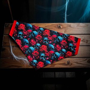BANDANA BLUE SKULL
