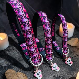 Collier PINK SKULL